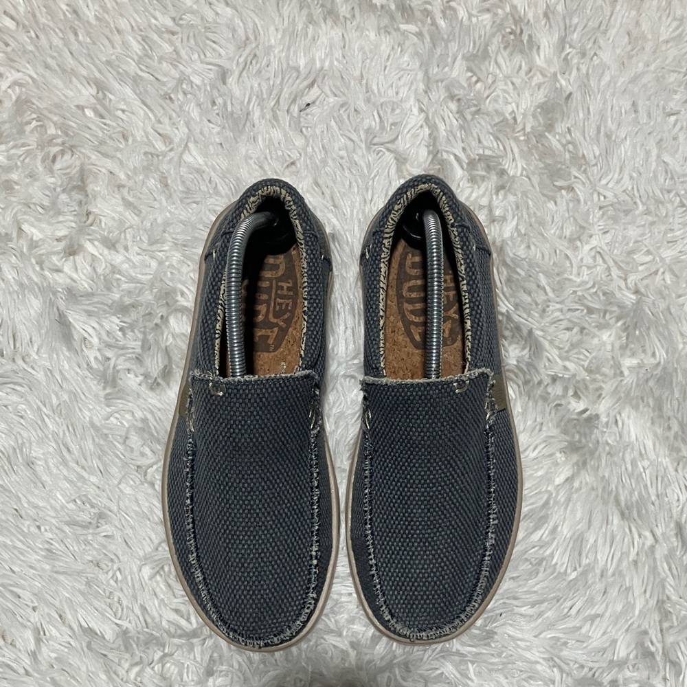 Hey Dude Men's Dark Gray Loafers